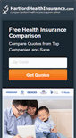 Mobile Screenshot of hartfordhealthinsurance.com